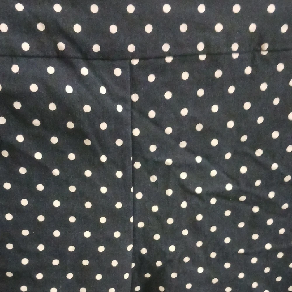 Charter Club Navy Polka Dot Capris - Picture 3 of 9